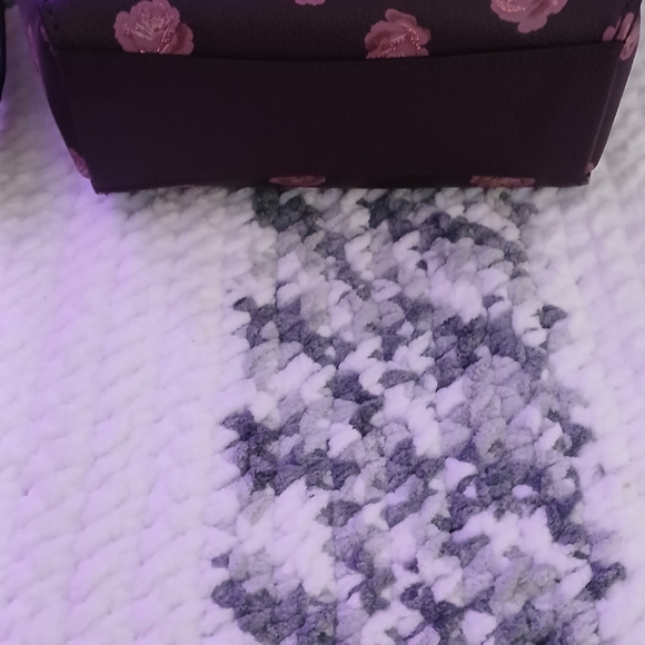 Authentic Coach Hobo Sparkle Floral Print Pebble Leather Crossbody Bag - Picture 3 of 9